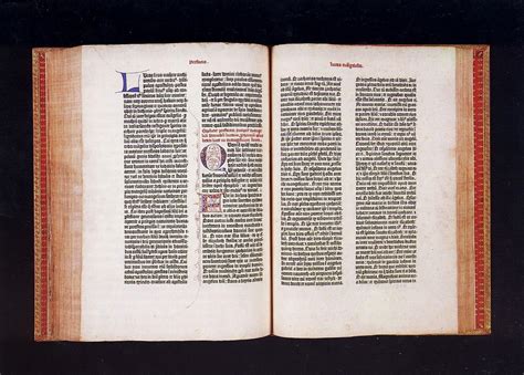Cuál Fue El Primer Libro Que Imprimió Gutenberg Leer Un Libro