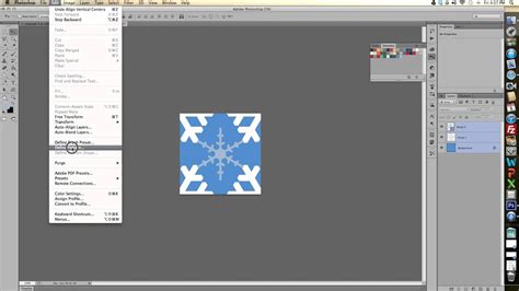 How To Create A Pattern In Photoshop Cs6 Youtube