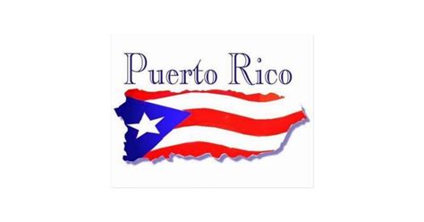 Puerto Rico Flag Boricua Postcard