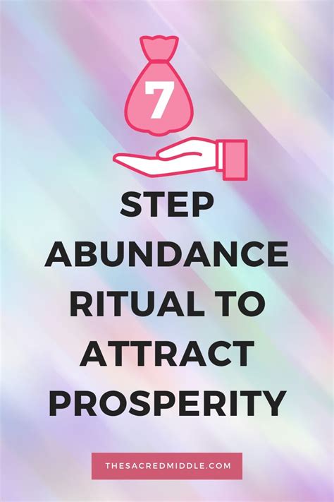 7 Step Abundance Ritual To Attract Prosperity New Moon Rituals Full