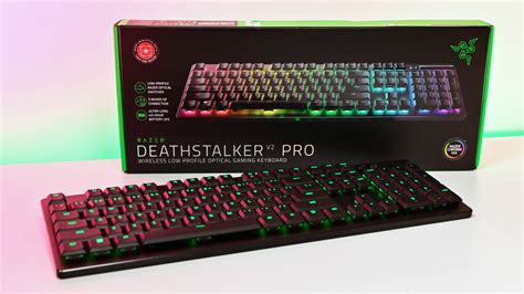 Razer Deathstalker V2 Pro Review Easily The Best Low Profile High Performance Optical Gaming