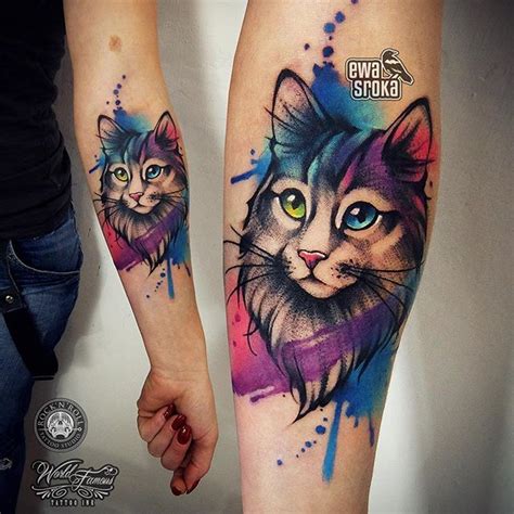 50 Adorable Cat Tattoo Designs To Live For Tats N Rings