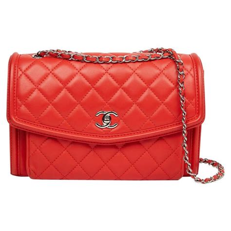 Chanel Red Bag For Sale At 1stdibs