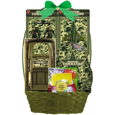 Seasonal Military Commando Easter Basket 7 Piece