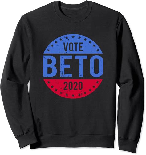 Vintage Retro Vote Beto 2020 Button Beto For President