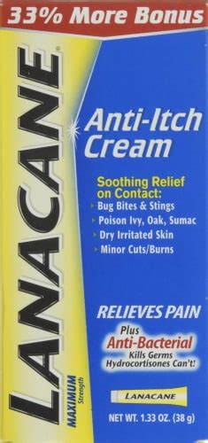 Lanacane Maximum Strength Anti Itch Cream 1 Oz Fred Meyer