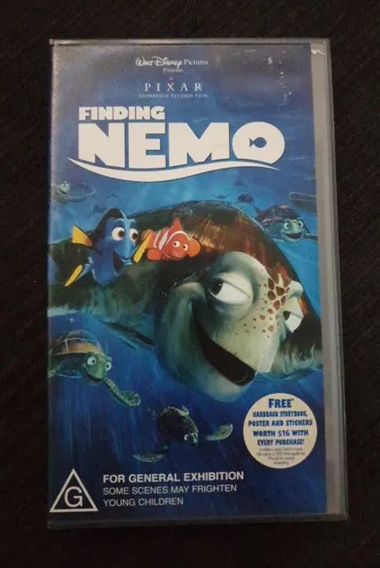Finding Nemo Vhs Video Tape Walt Disney Pictures Eur