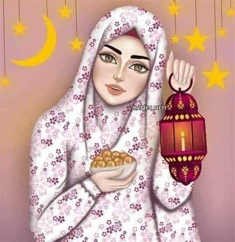 Pin By Sara On Hijab In 2020 Girly Art Girly Drawings Ramadan Kareem Decoration
