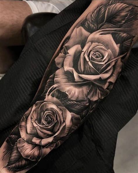 Rose Sleeve Tattoo Rose Tattoo Ideas Rose Tattoo Sleeve Sleeve