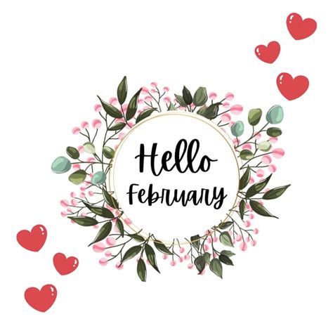 Hello February Template Postermywall