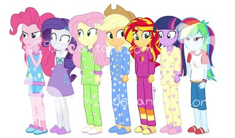 Eqgrr Slumberparty My Little Pony Characters My Little Pony