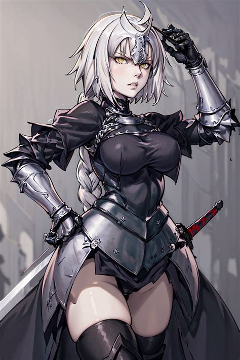 Ai Art Jeanne Darc Alter Fategrand Order By The Sanctuaire On