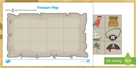 This daily lesson template is perfect for teachers who are trying to organize their class structure. FREE! - Pirate treasure map template | F - 2 (teacher made)