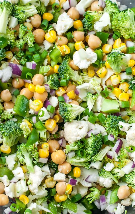 Broccoli Cauliflower Carrot Salad Recipes