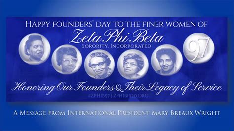 Happy Founders Day Zeta Phi Beta Happy Founders Day View The