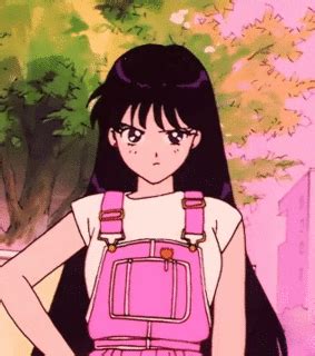 Old pfp edit please dont steal on we heart it. pink, aesthetic, 90s anime and anime girls - image ...