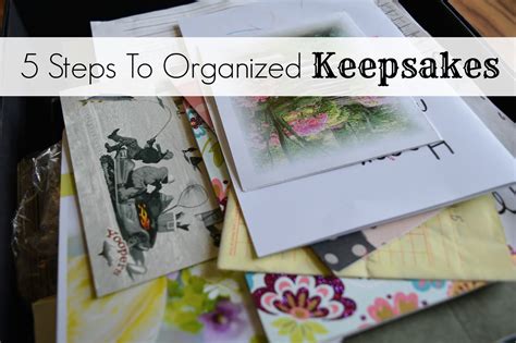 5 Steps To Organized Keepsakes Morganize With Me Morgan Tyree