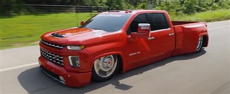 Four Months Of Work Lead To This Slammed 2020 Chevrolet Silverado It