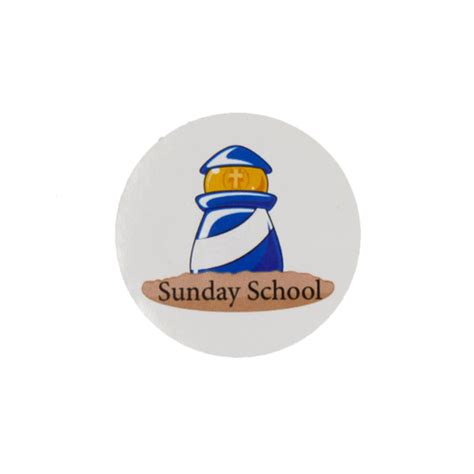 Preschool Sunday School Attendance Sticker Sterling Music