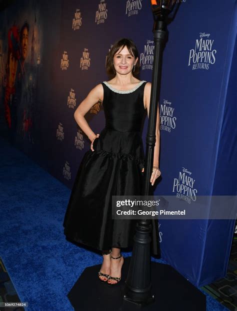 Actress Emily Mortimer Attends The Mary Poppins Returns Special