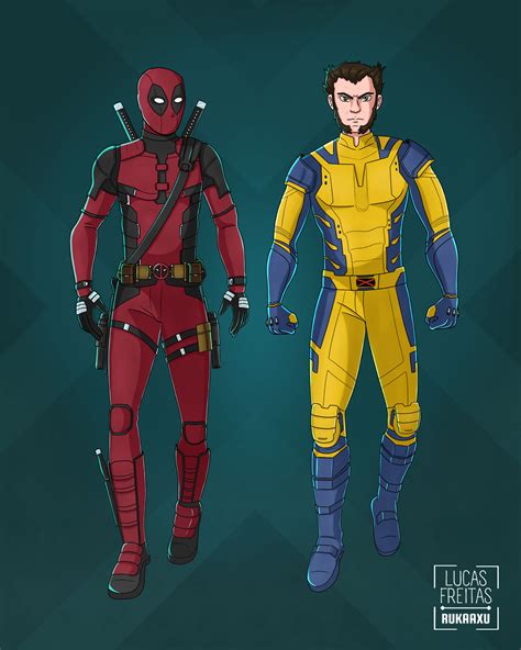 Deadpool And Wolverine By Rukaaxu On Deviantart