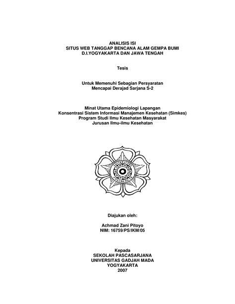 Contoh Proposal Penggalangan Dana Bencana Alam Gempa Bumi