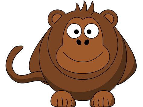 Huge Cartoon Monkey Clip Art At Vector Clip Art Online