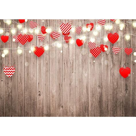 Buy Maijoeyy 7x5ft Valentines Day Backdrop For Photography Rustic Wood