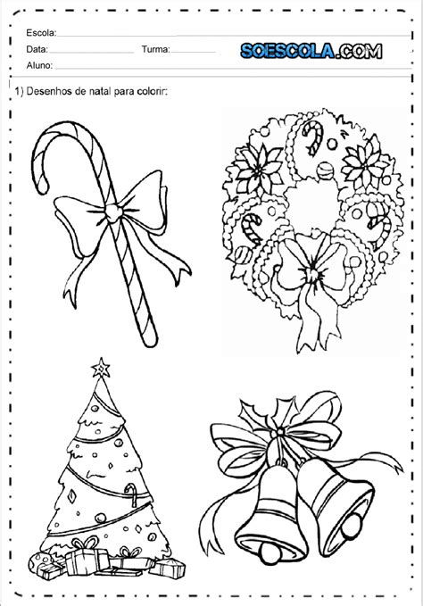 30 Lindos Desenhos De Natal Para Colorir Pintar Imprimir Preparar