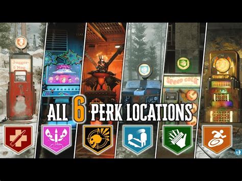 All Perks Available In Call Of Duty Black Ops Cold War Zombies