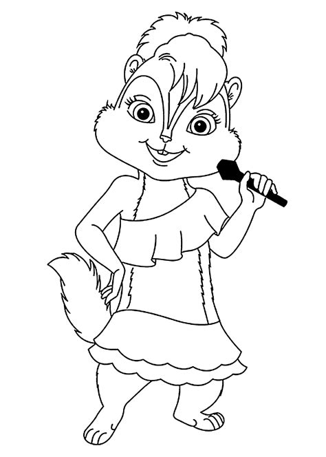 Print chipmunks coloring pages for free and color our chipmunks coloring! Alvin And The Chipmunks Chipwrecked Coloring Pages ...