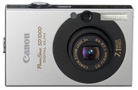 Camera Store Canon Powershot Sd1000 71mp Digital Elph Camera With 3x