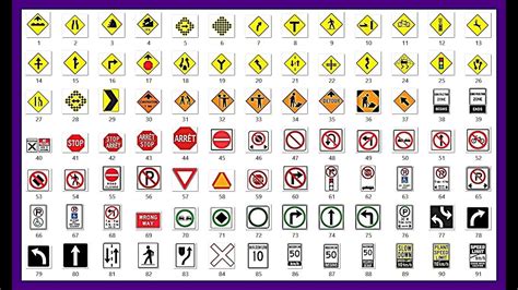 Pictures Of Traffic Signs Free Vector N Clip Art