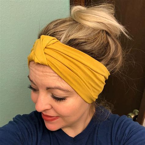 Fashion 2018 Women Hair Band Turban Headband Solid Color Cotton Crossed