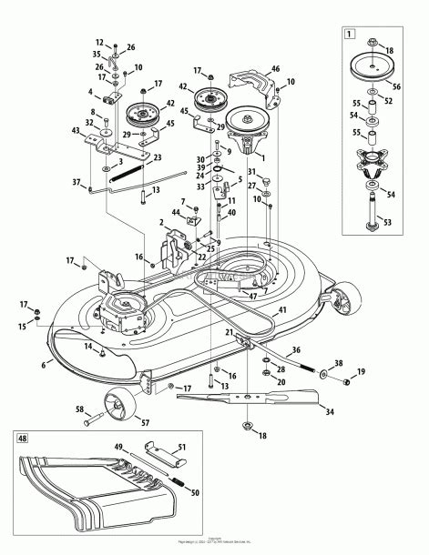 Craftsman 42 Inch Mower Deck Belt Diagram