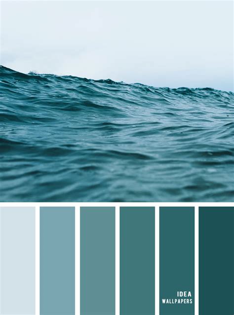 12 Beautiful Blue Teal Color Combos Deep Green Sea Inspired Idea
