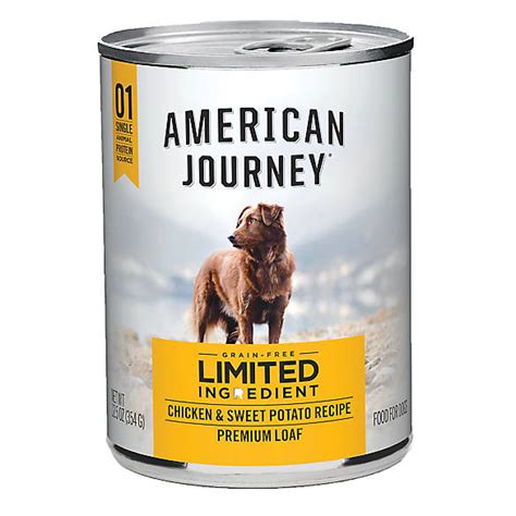 American journey is full of nutritious ingredients that fuel your growing puppy's everyday adventures. American Journey ™ Limited Ingredient Wet Dog Food ...