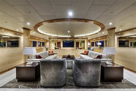 Luxury Yacht Zenith Interior — Yacht Charter
