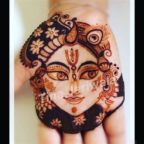 Shree Krishna Tattoo Mehndi Design Tutorial Janmashtmi Special Must