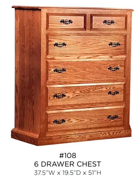 Traditional Chest Of Drawers Amish Traditions Wv