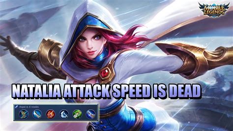 Attack Speed Is Dead Revamped Natalia Gameplay Mobile Legends Bang