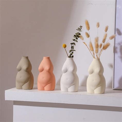 Ceramics Nude Female Body Vases Best Body Vases POPSUGAR Home UK