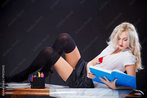 Sexy Teacher Stock Photo Adobe Stock