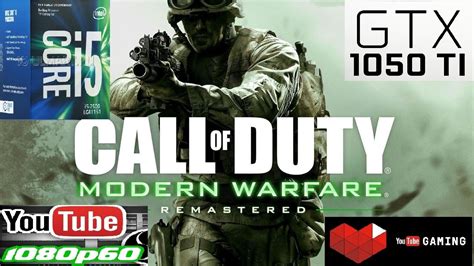 Call Of Duty Modern Warfare Remastered Intel Core I5 7500 Nvidia