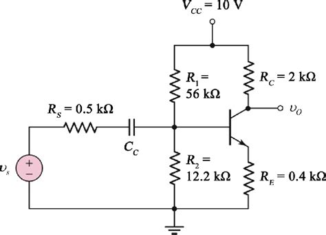 Common Emitter Amplifier Circuit How To Design Common Emitter