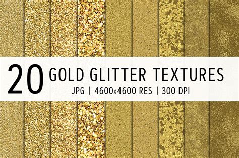 20 Gold Glitter Textures Graphic By Creative Tacos · Creative Fabrica