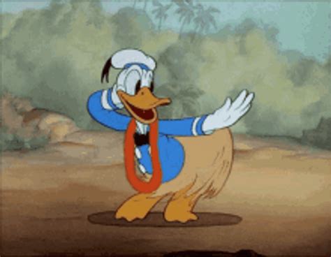 Dancing Duck Donald Happy Tap Dance 