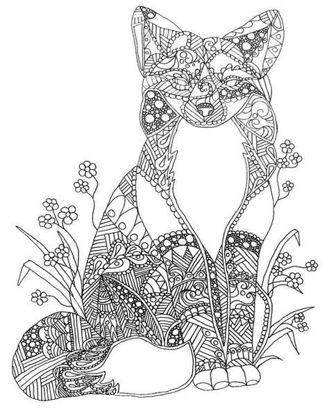 Cute Fox Coloring Pages Ideas For Kids Fox Coloring Page