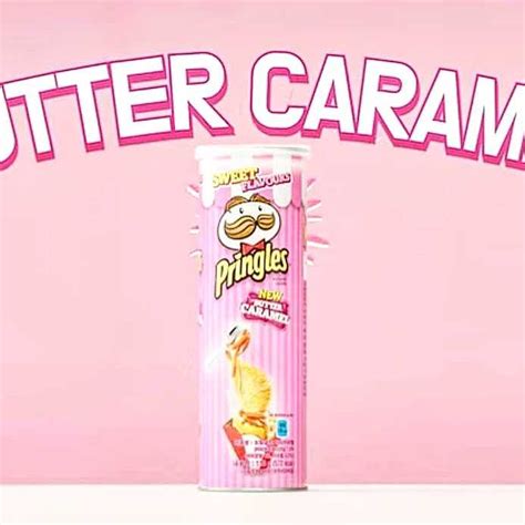 Pinky Caramel Pringles Korean Limited Edition Monthly Korean Snack