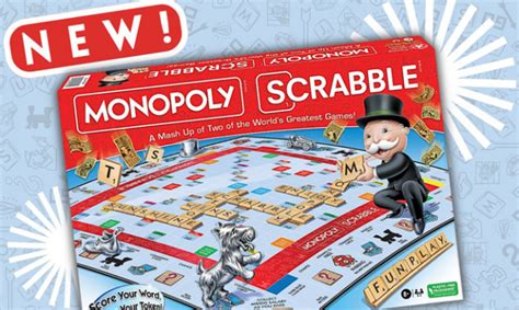Icv2 Hasbro And Winning Moves Games Team Up For Monopoly Scrabble